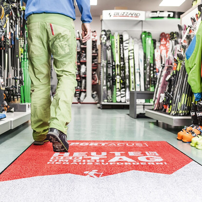 Fussmatte 120 x 85 / Coole Eventideen